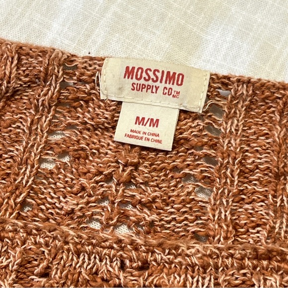 Target Mossimo Crotchet Cotton Sweater M - Picture 2 of 8